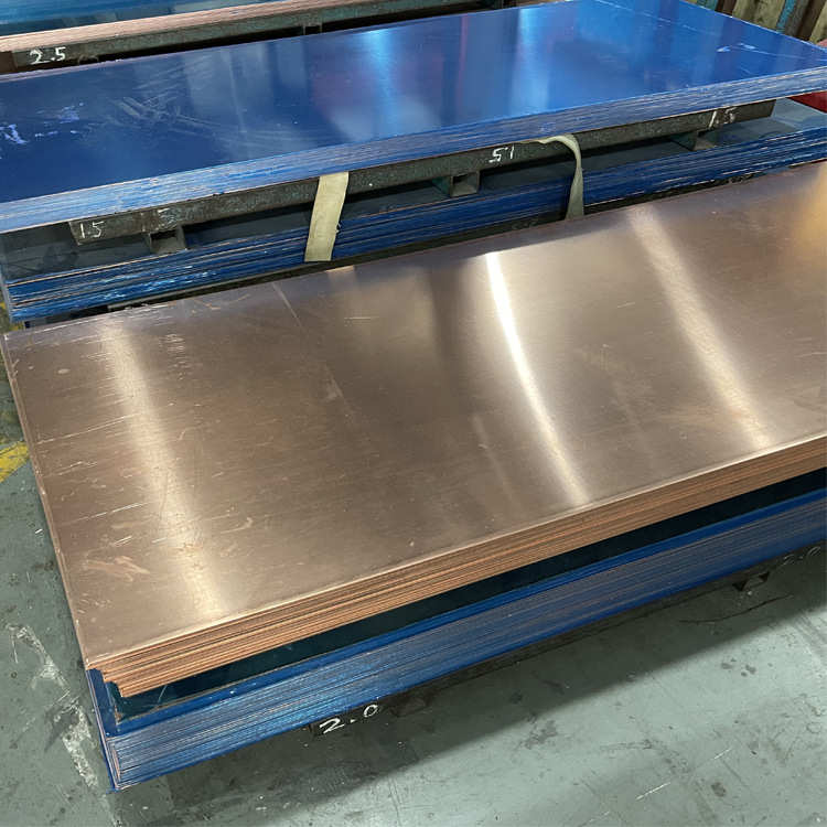 表面光滑紫铜铜板电解中厚切割精密雕刻无氧Tc1100紫铜板红铜板