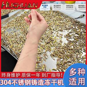 整朵玫瑰花冻干机果蔬食品用脱水冻干机设备草莓真空冷冻干燥机