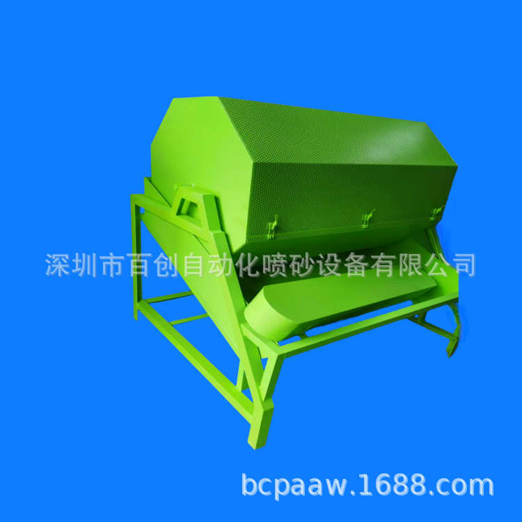 小型滚筒式自动毛边机 去毛刺电木骨架粗全自动毛边机喷砂机