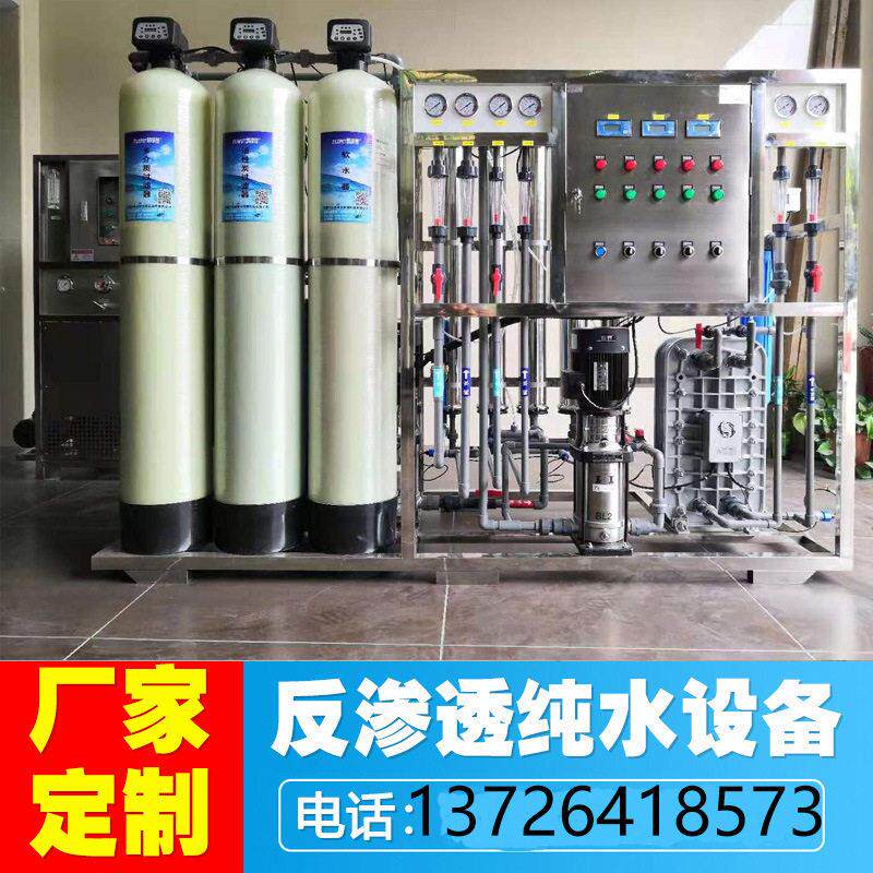 食品饮料工业反渗透设备EDI纯水机大型纯净水机商用净水处理设备