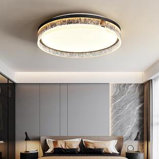 2025新款 极简房间卧室餐厅主卧吸顶灯 led轻奢全光谱护眼大气意式