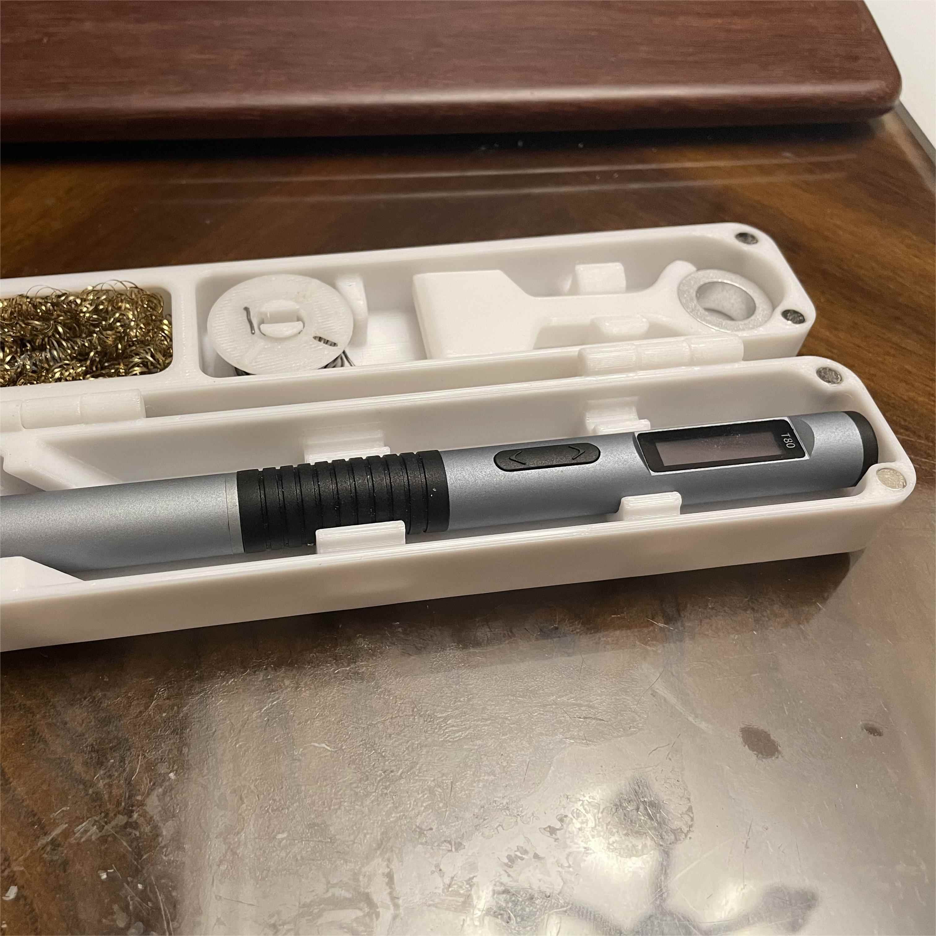 适配正点原子T80/T80P全能电烙铁盒2.0 便携迷你焊台盒