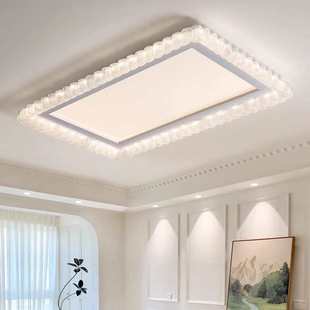 客厅吸顶灯现代简约轻奢高级感客厅主灯创意极简大气卧室房间灯具