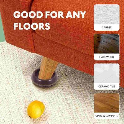 10 Pcs Non Caster Cups Furniture Pads for Hardwood Floors