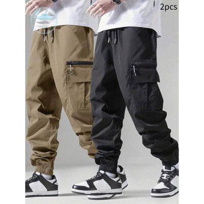 G 68622 Men's cargo jogger pants 士多袋束脚裤跨境速卖