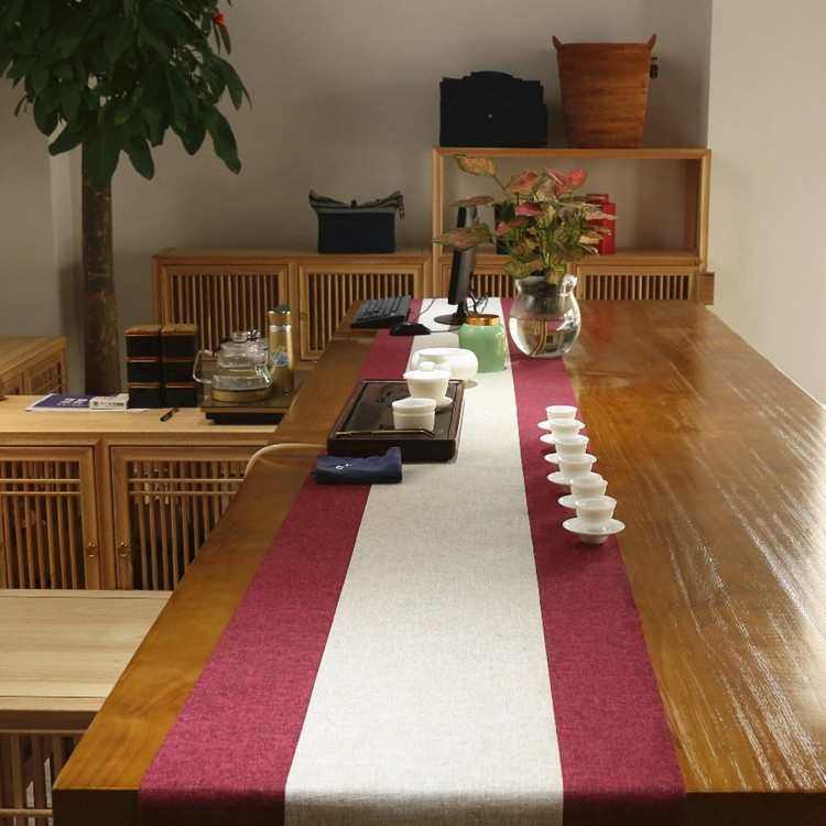 桌旗套装麻纹防水茶席中式禅意酒店茶台干泡茶旗布艺垫茶室茶桌布,居家布艺,桌旗,淘宝优惠券,粉丝福利购,淘宝优惠卷