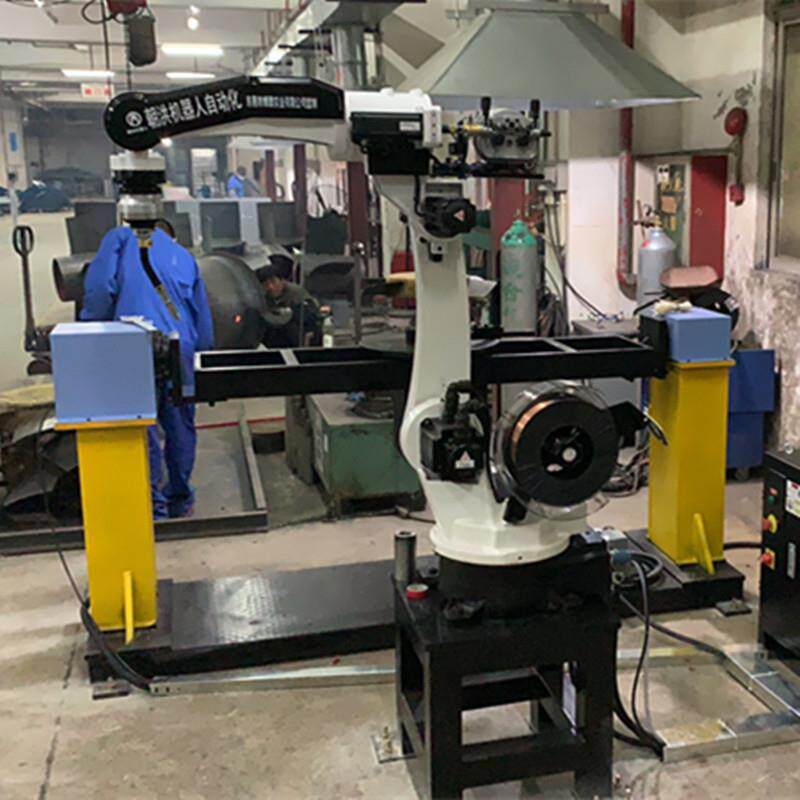 焊接机器人联动变位机旋转工作台焊接滚轮架工装夹具焊接变位机