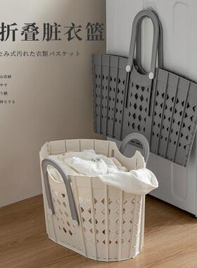 可折叠XX809137手提脏衣篓家用卫生间壁衣式脏篮挂杂物收纳筐洗沥
