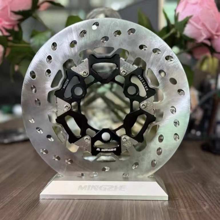 明浙刹车盘浮动盘固定盘N1S/M95c/E300p改装220/245mm九号小牛碟