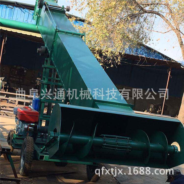 农用机动车载式晒场麦子装车收粮机 地面沙子装车出库收集机