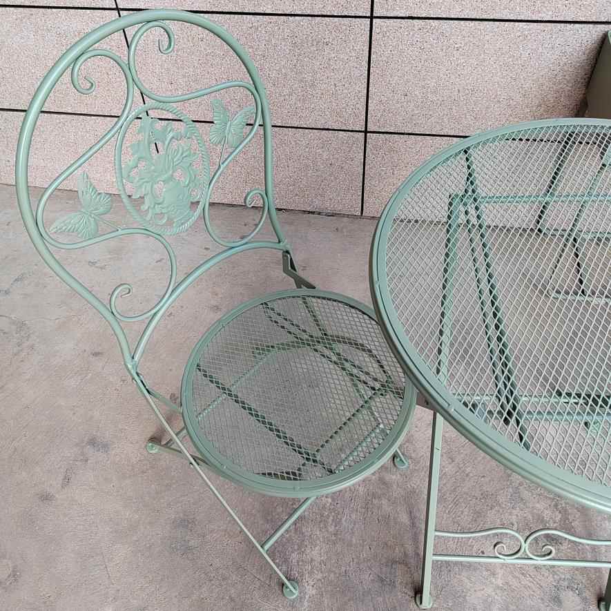 花台桌园组合三件阳套休闲折叠庭椅院露台现代F76TH8M5家用小茶几