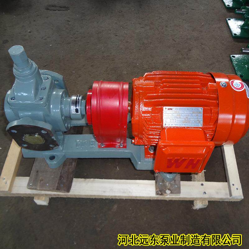 常压塔底泵泊远东YCB10/0.6齿轮泵配4kw-6