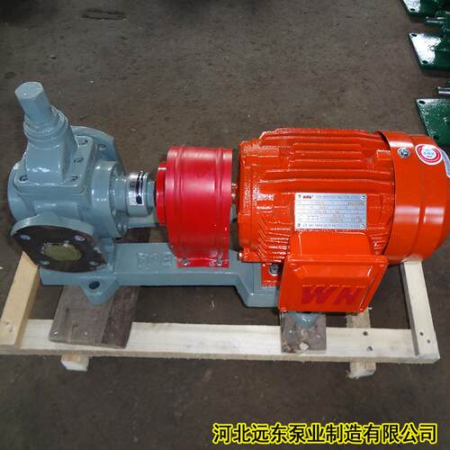 常压塔底泵泊远东YCB10/0.6齿轮泵配4kw-6