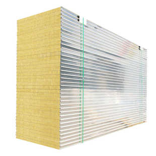 防火机制岩棉板外墙屋顶隔音隔墙彩钢板龙骨填充隔热岩棉净化板