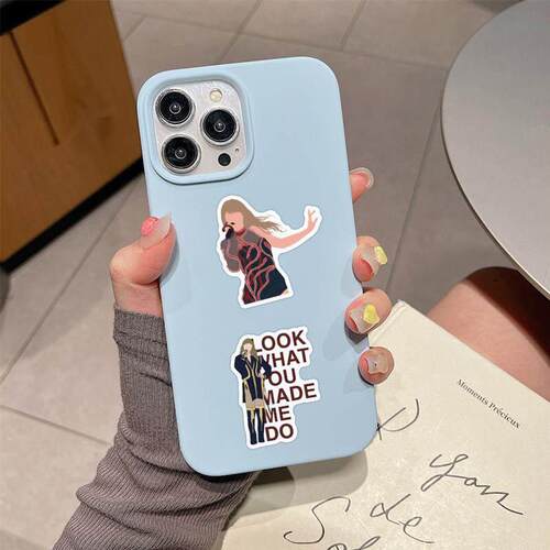 50-100 Taylor Swift Graffiti Stickers for Decorating Luggag