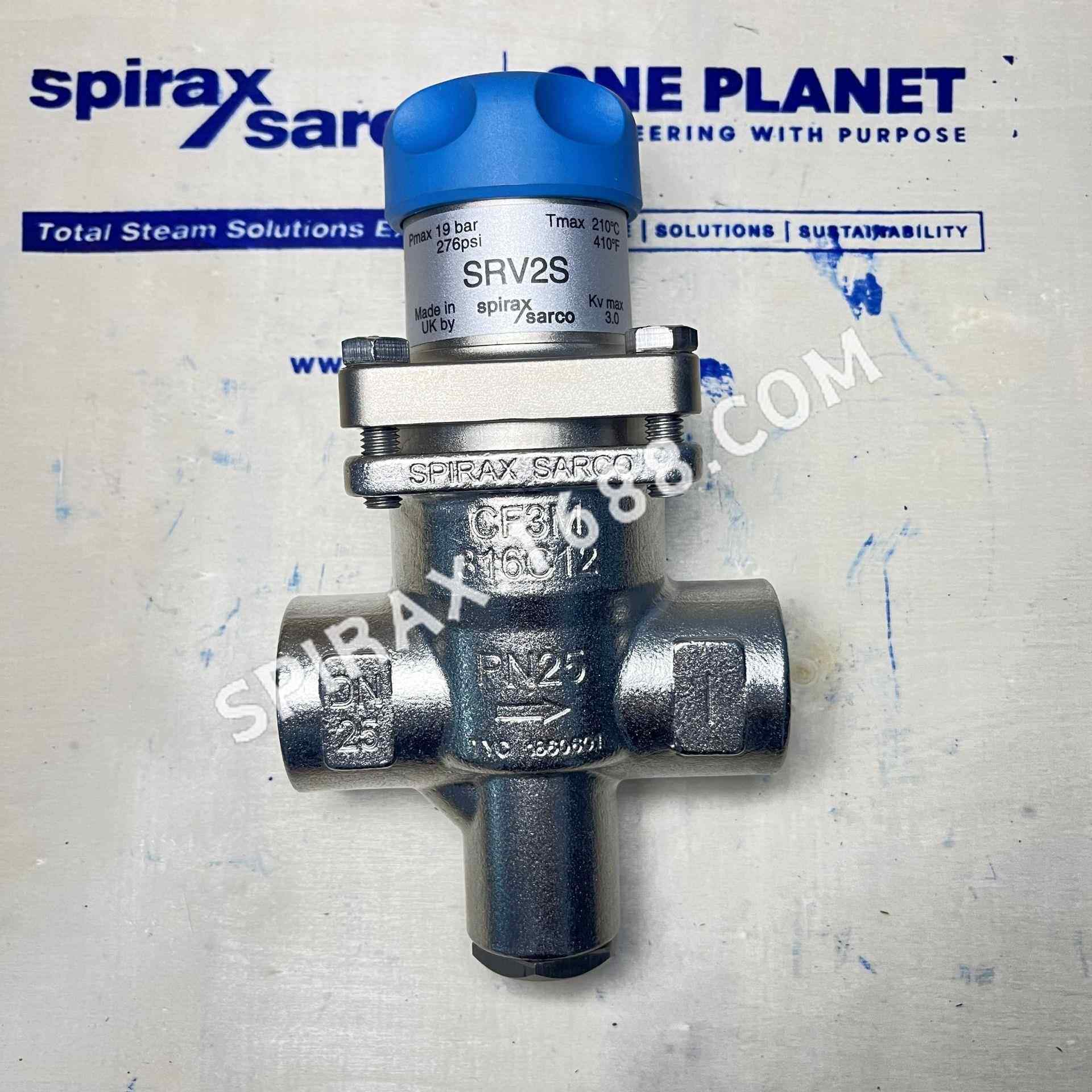 斯派莎克不锈钢减压阀 SRV2S 蒸汽减压阀 SpiraxSarco 法兰 螺纹
