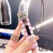 电器个双性创意 弧打火机便携usb充电防风长圆条感应点烟 正品 新款