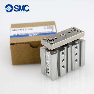 SMC三杆三轴气缸MGPM/TF-12/16/20-10-20-25-30-40-50-75AZ带导杆