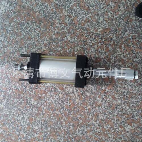 可调行程铝合金标准气缸 SCJ125*100-50 SCJ125X100-50-S带磁环