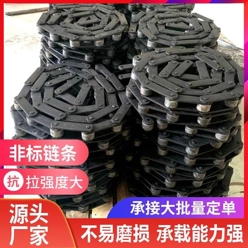 齿传动非标工业链条链条链条链金属304侧输送不锈钢单双非标