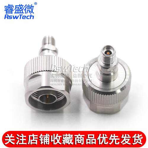 毫米波转接器 N/2.92-JKG不锈钢射频测试头 N公转2.92MM母 DC-18G