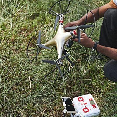 4pcs 1050 10inch 3-Blade Propeller Black Carbon Reinforced