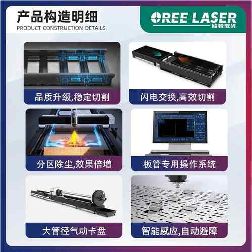 欧交换平台激光切割机板管一体切机板材割管材割OCU设备切源头锐