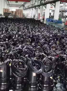 上海连成泵业65WQ 2.2KW潜水排污泵泥污回流泵下室排地水泵潜污泵
