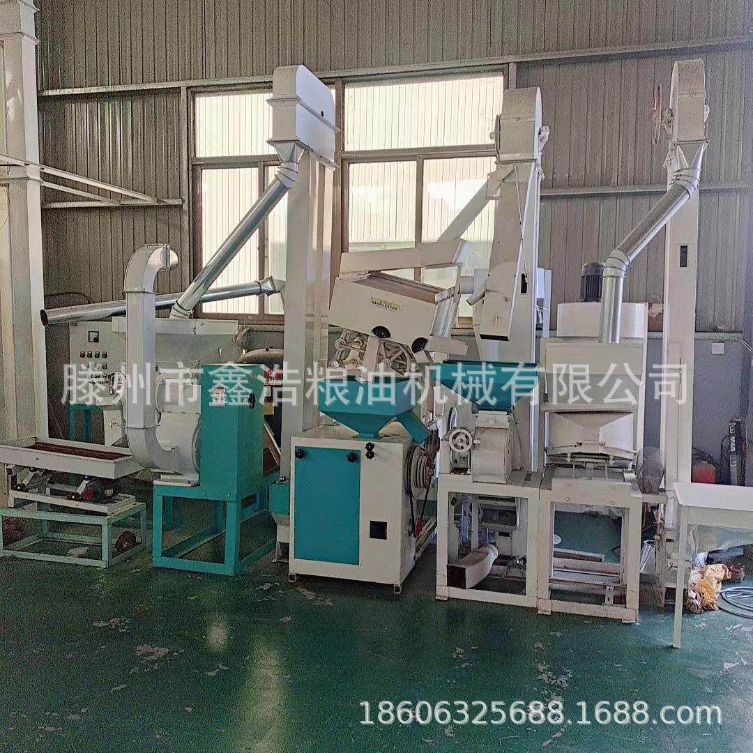 组合谷物碾米机 大米抛光磨米机全自动打米机