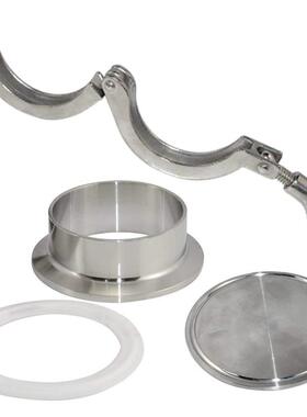 ISO 2852-1993E 304不锈钢卡箍、快装接头、密封垫成套配件