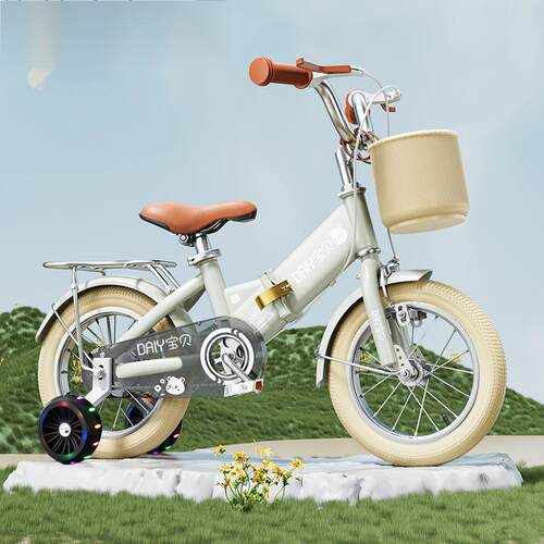 折叠儿童自行车2-9岁男孩女孩12寸14寸16寸18寸儿童车宝宝脚踏车