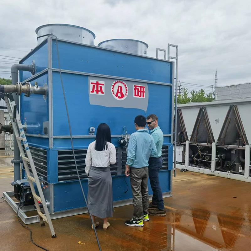 CTI检测认证闭式逆流不锈钢冷却水塔高效节能风机户外喷淋水泵