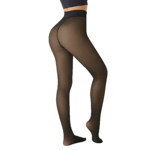 Women ’ s Fleece Lined Tights – Thick Thermal Winter Leggi