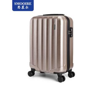 登机箱色车箱万能轮女行李推箱20 高档Sim士uer纯Pc拉炼行李箱男士