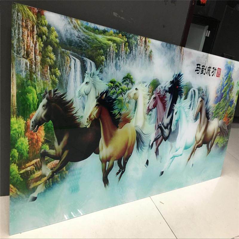 金谷田壁画无框画装饰画uv平板打印机 玻璃地板砖瓷砖uv打印机