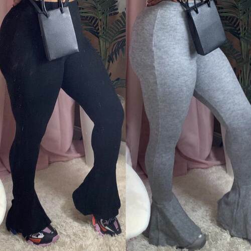 Women's trumpet women's pants clothing女装喇叭女裤子服