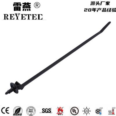 雷燕科技汽车扎带 带杉树头和圆盘的固定扎带 157-00112/T50ROSF