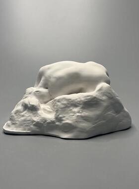 罗丹《达娜依德》博物馆覆刻雕塑石膏像家居装饰艺术桌面摆件礼品