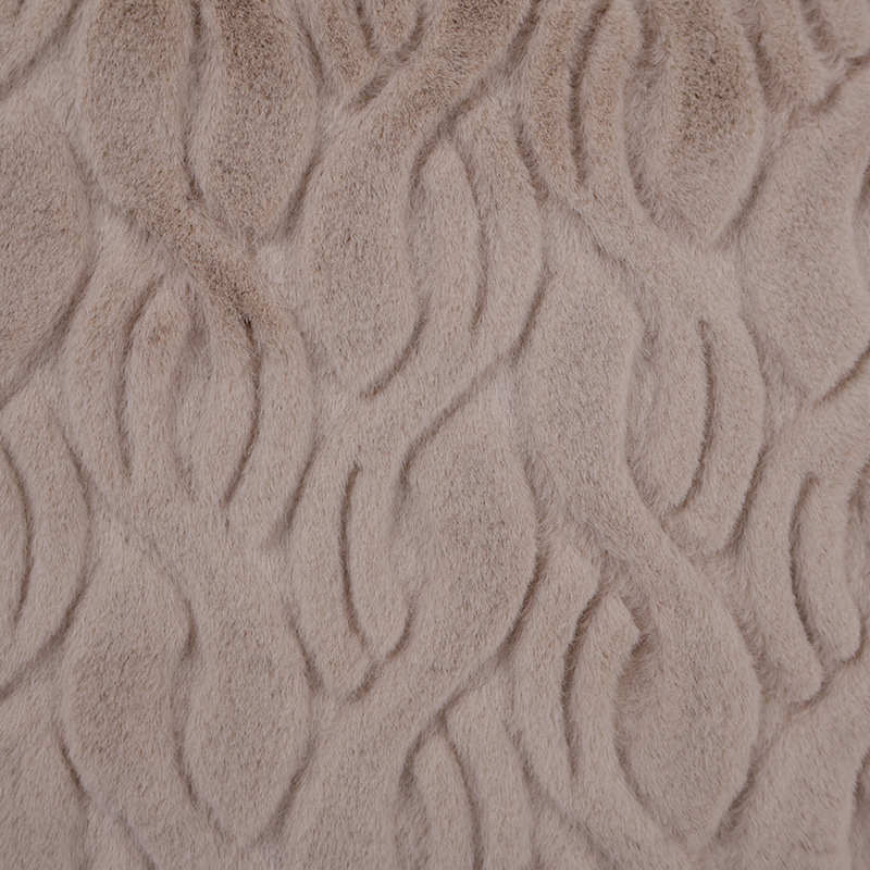 布料长毛绒毛毯时光批发厂家 压花布料绒现货兔毛450g床上用品锦