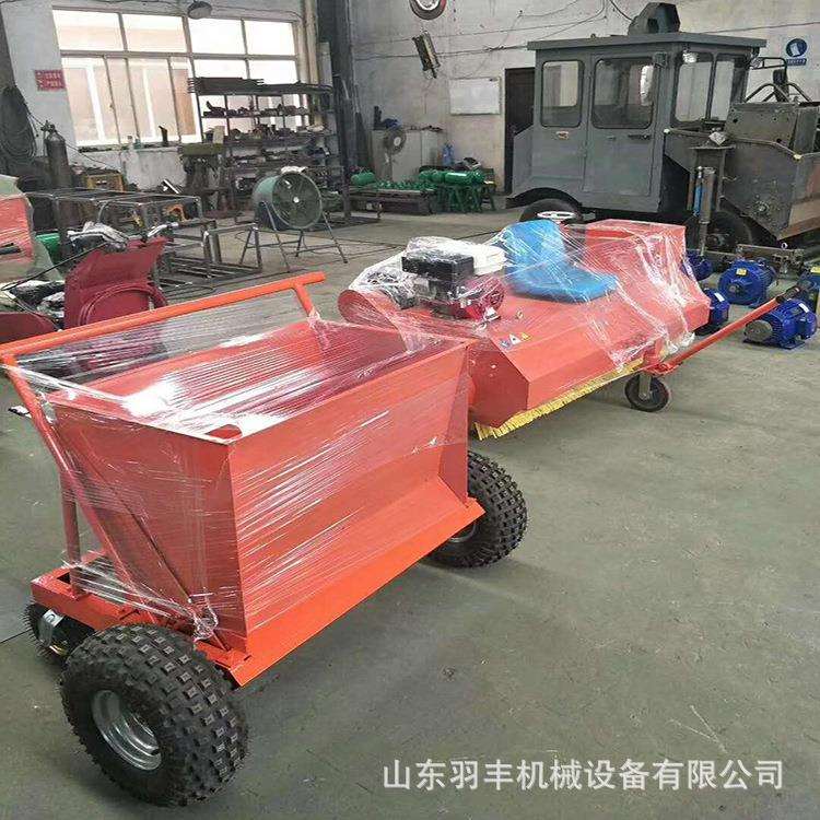 CS-150型人造草坪冲沙机球场运动场铺砂机人造手推草坪冲砂机全