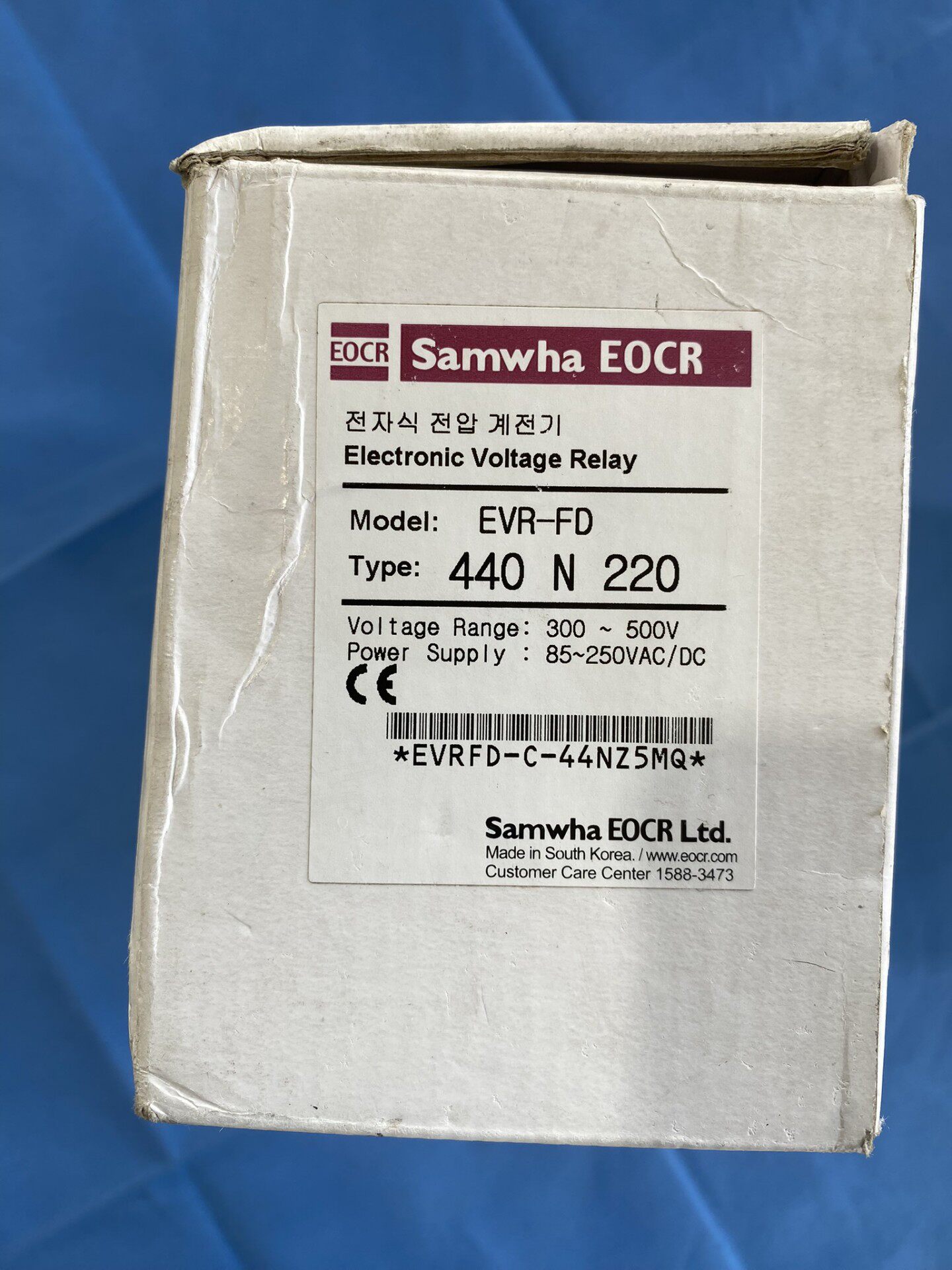 韩国三和EOCR EVR-FD电机保护器，型号440 N 2