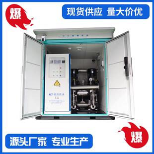 箱式泵站户外型防水防雨泵房智慧泵站一体化农村供水设备