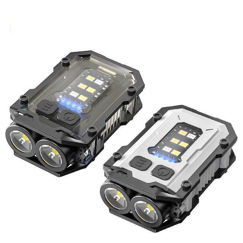 Mini Clip Keychain Flashlight LED COB迷你钥匙扣手电筒Lighter