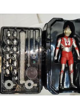 国产ko版可动SHF真骨雕 超人英雄初代迪加凹凸曼力霸王手办