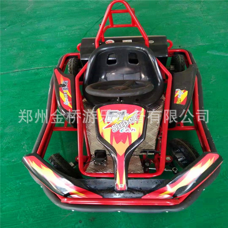 销售儿童卡丁车玩具户外电动卡丁车游乐设备新款商场双人卡丁车