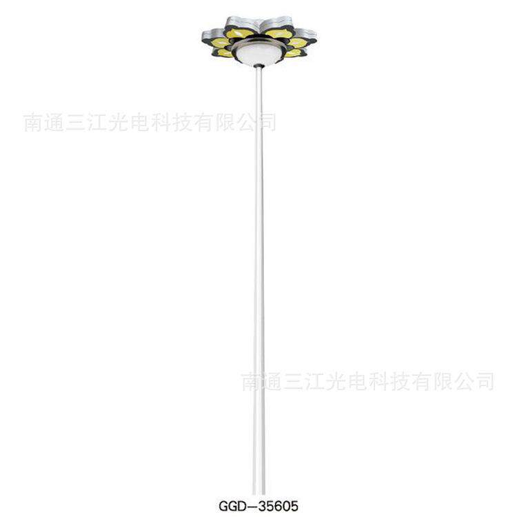 30米高杆灯江苏南通生产厂家，包安装，LED投光灯，LED塔吊灯强光