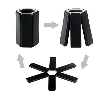 Pot Mat Dish Placemat Coaster Folding Heat Insulation High T