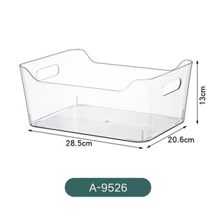 冰箱厨房台面收纳筐厨房收纳盒窄长型桌面柜子储物杂物抽屉日式