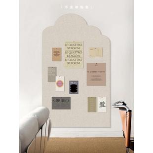 毛毡板照片墙展示板软木板背景墙贴羊毛毡留言板记事板便利贴墙板