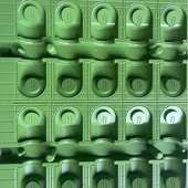 硅橡胶模具不粘喷涂耐磨涂层金属模具铁氟龙喷涂热熔机喷涂加工